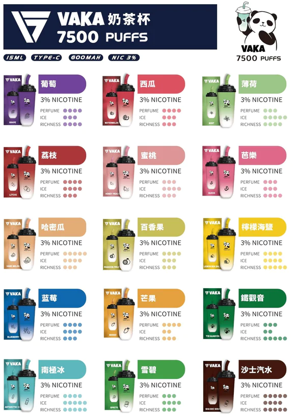 VAKA奶茶杯7500口 拋棄式一次性電